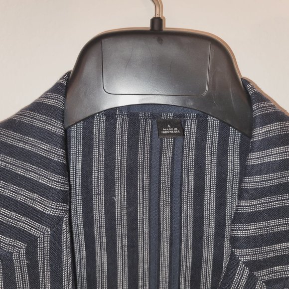 Blue Striped Blazer - Picture 2 of 6